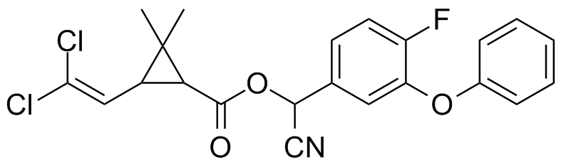 乙腈中氟氯氰菊酯溶液，100μg/mL